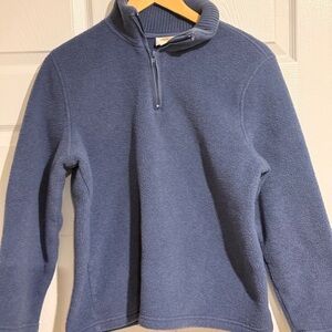 Talbots half zip sweater size m